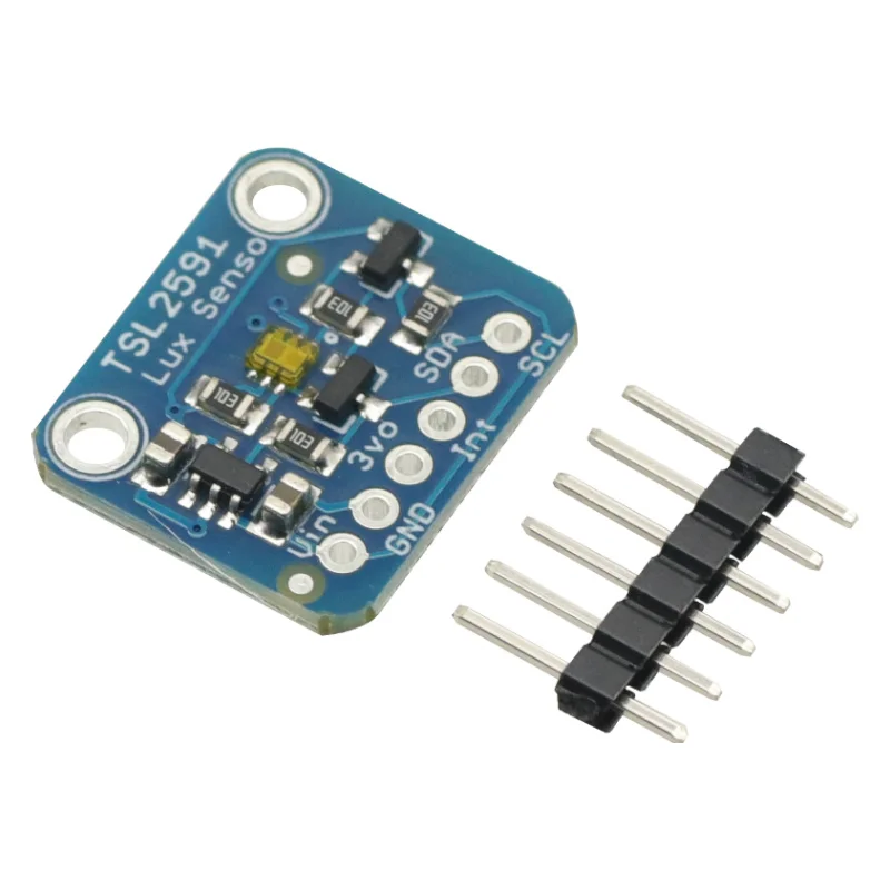 

TSL2591 IIC I2C Light Sensor Breakout Module High Dynamic Range Digital Board TSL25911FN 3.3V 5V Diy Electronic