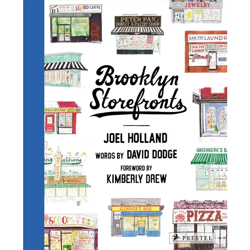 

Brooklyn Storefronts Illustrations By Joel Holland Prestel Publishing 9783791391106 Book