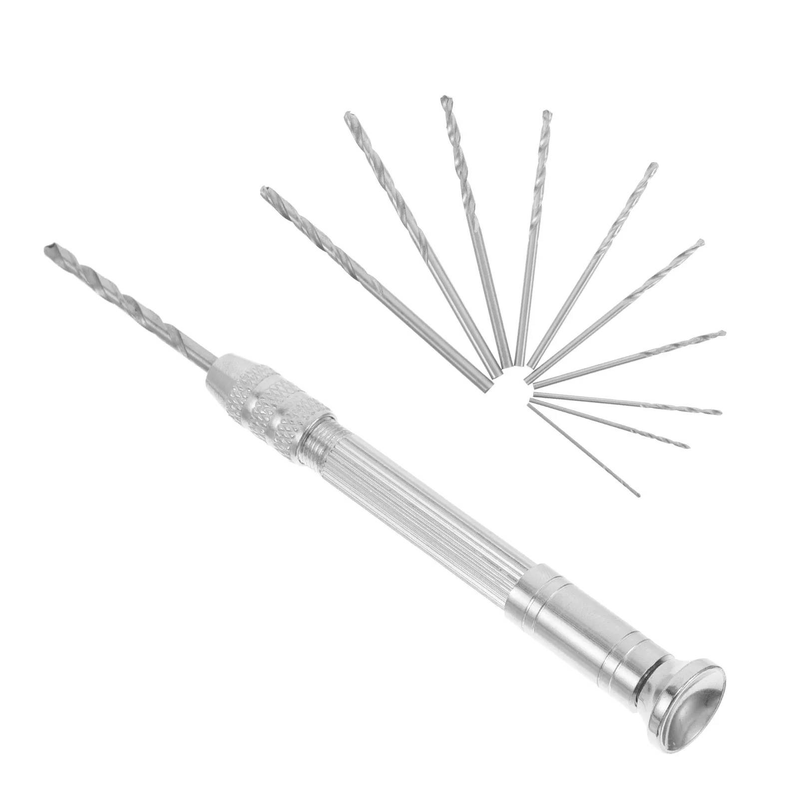 

1Set Nail Piercing Drill Kit Professional Hand Drill for Gel Nails Manicure Charm Dangle Jewelry Making Nail Art Tool Safety