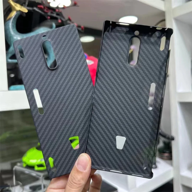 

Чехол из настоящего углеродного волокна для Nubia Red Magic 8 Pro Plus, Ультратонкий ударопрочный чехол из арамидного волокна для Nubia Red Magic 8Pro