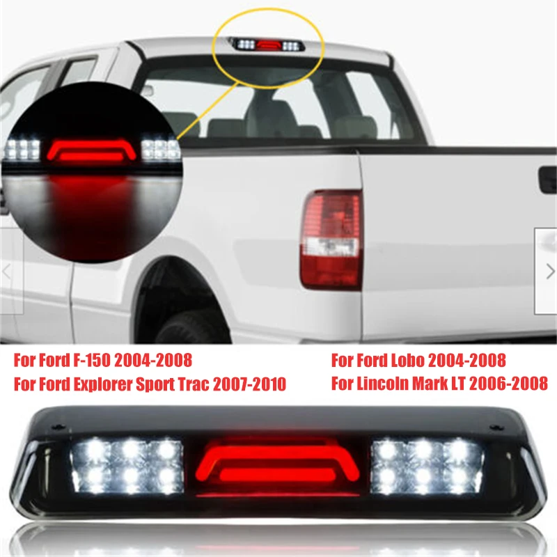 1pc Car Rear LED Third Brake Light Tail Lamp for Ford F150 2004-2008