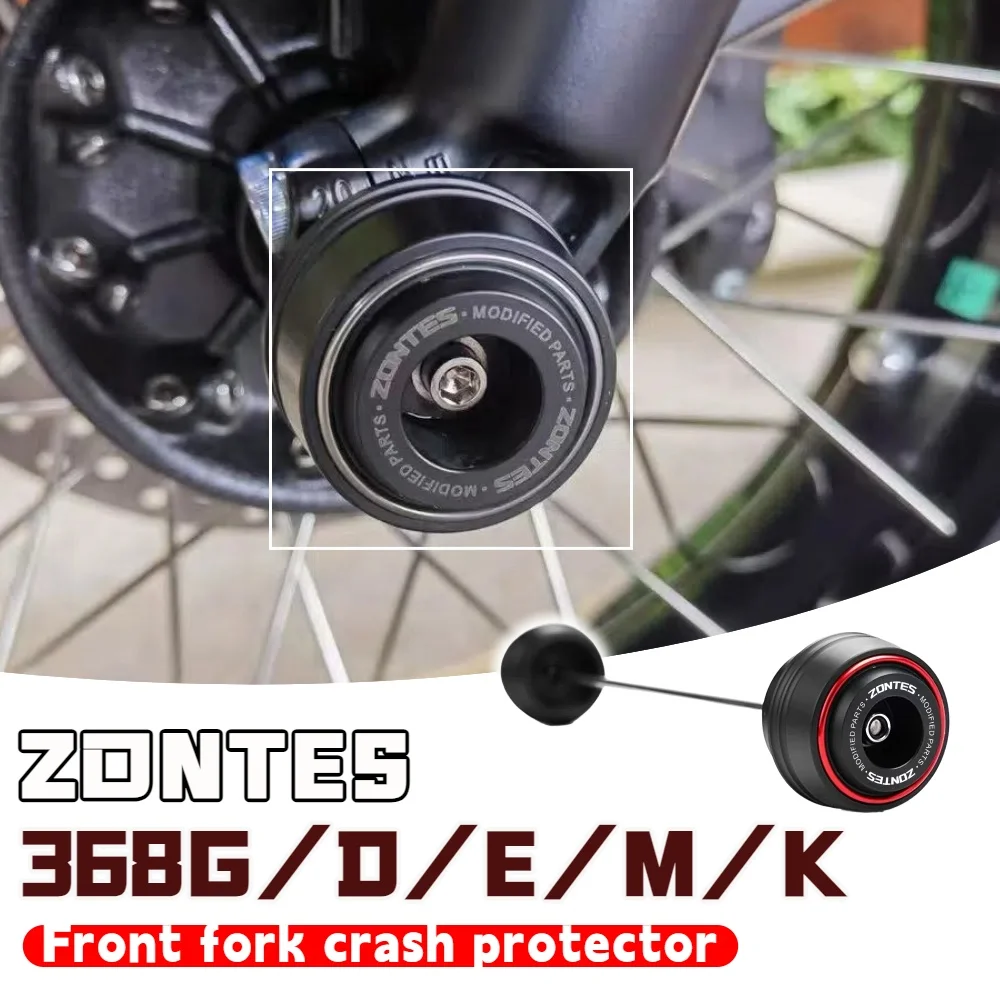 

For ZONTES368G 368D 368E 368M 368K 368G motorcycle front axle fork anti-collision protector accessories