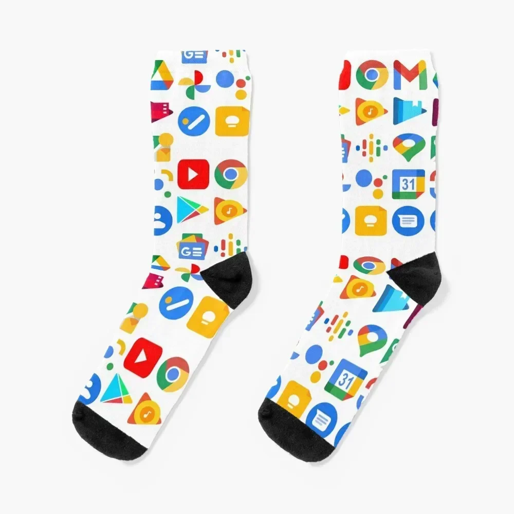 

Google apps | android apps Socks man hockey Socks Women Men's