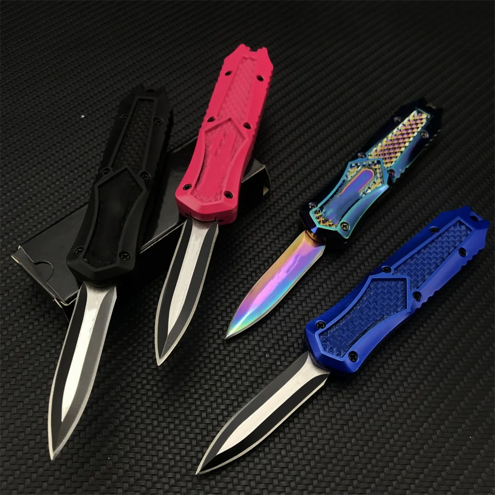 Mini Tactical Multi Pocket Knife 440C Blade Zinc Alloy Handles Outdoor Military Hunting Knives Self Defense Camping EDC Tool