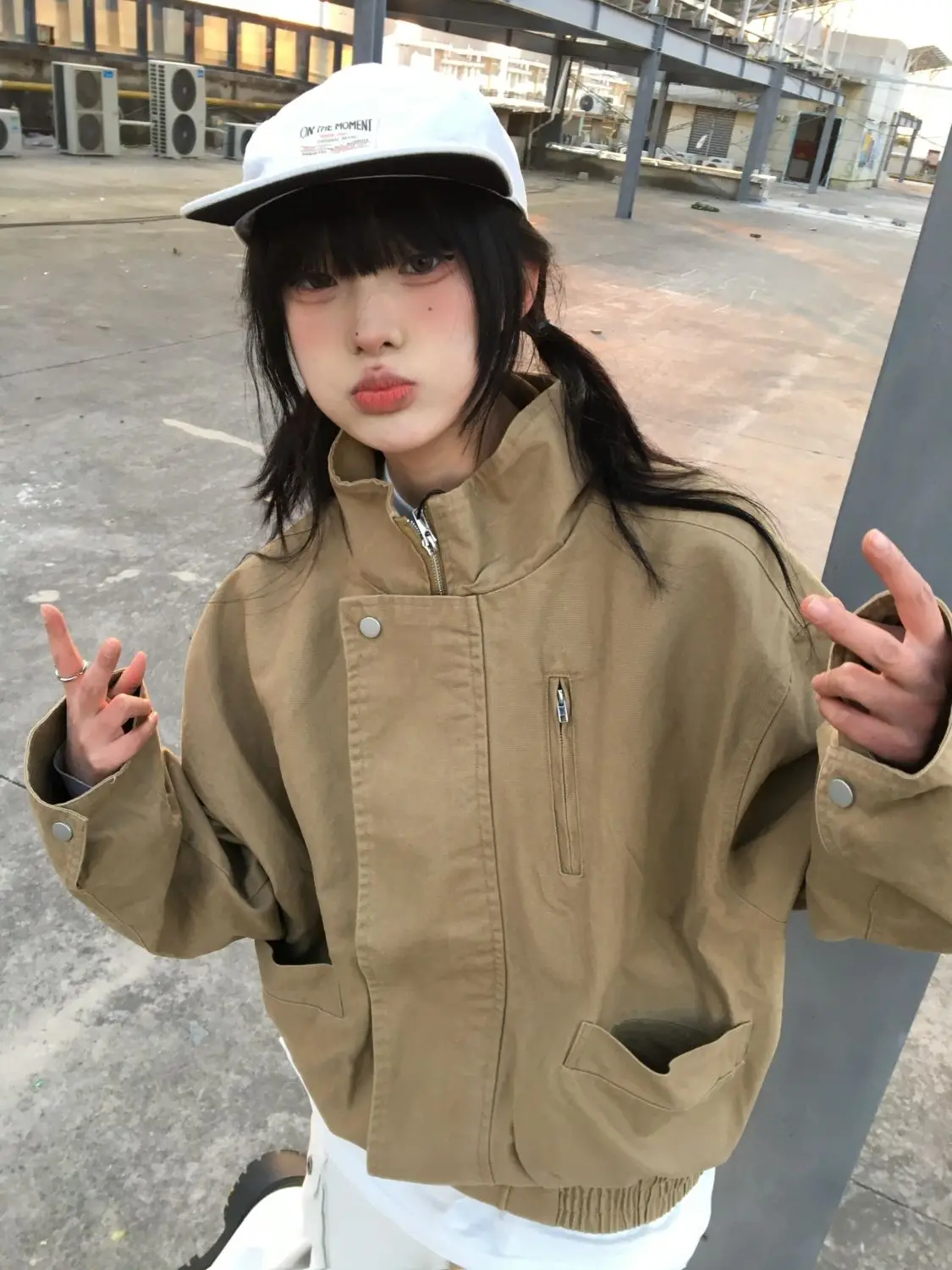 Bomber vestes femmes veste col hiver fausse fourrure matelassée lambrissé ville aventure protection chaleur lourd Durable chaud