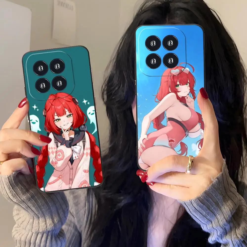 

Чехол для телефона ZZZ Ukinami Yuzuha для Xiaomi 15 14 13 12 Mi 11 T Ultra Lite Pro S X 5G с цветной печатью, защитный роскошный красивый