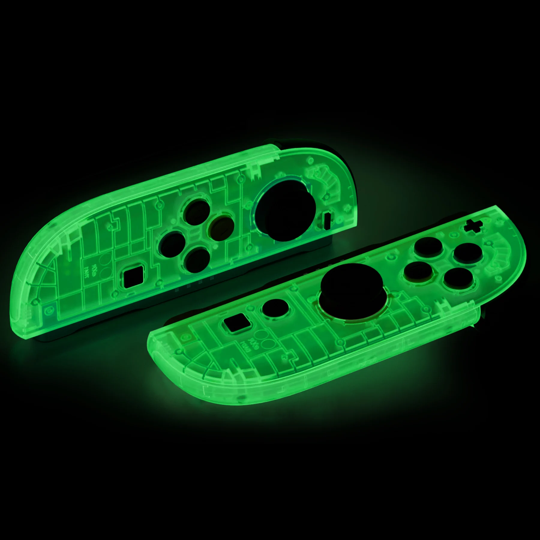 

eXtremeRate Essence Version Replacement Shell Buttons for Joycon 2 for Nintendo Switch 2 - Glow in Dark - Green