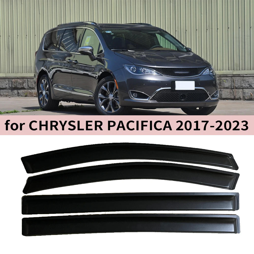

Window Visor for CHRYSLER Pacifica 2017 2018 2019 2020 2021 2022-2025 Wind Deflectors Rain Guards Door Visor Vent Shades