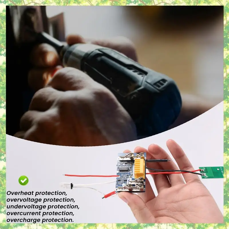 Placa de circuito de protección de carga PCB de batería de litio Smart-5Pcs para 18V 1.5Ah 3Ah 6Ah 9Ah BL1415 BL1430 BL1460 BL1490