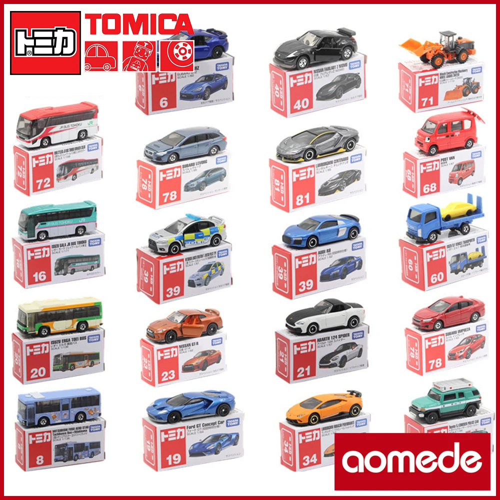 TOMICA Special TAKARA TOMY Tomica Alloy Car Model Boy Toy Ornaments Lamborghini Benz Sports Car Engineering Children\'s Car Toys