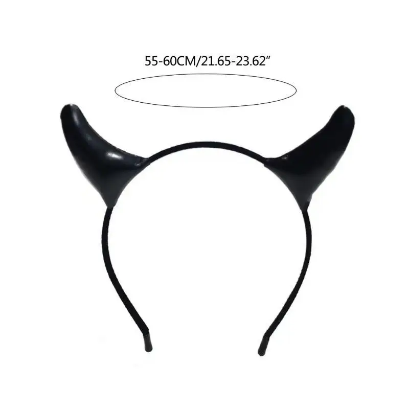 39BD Cartoon Tier Stirnbänder Rollenspiel Schwarz Haar Hoop Tier Cosplay Haarband für Kinder Bühne Haar Zubehör – Detail 6