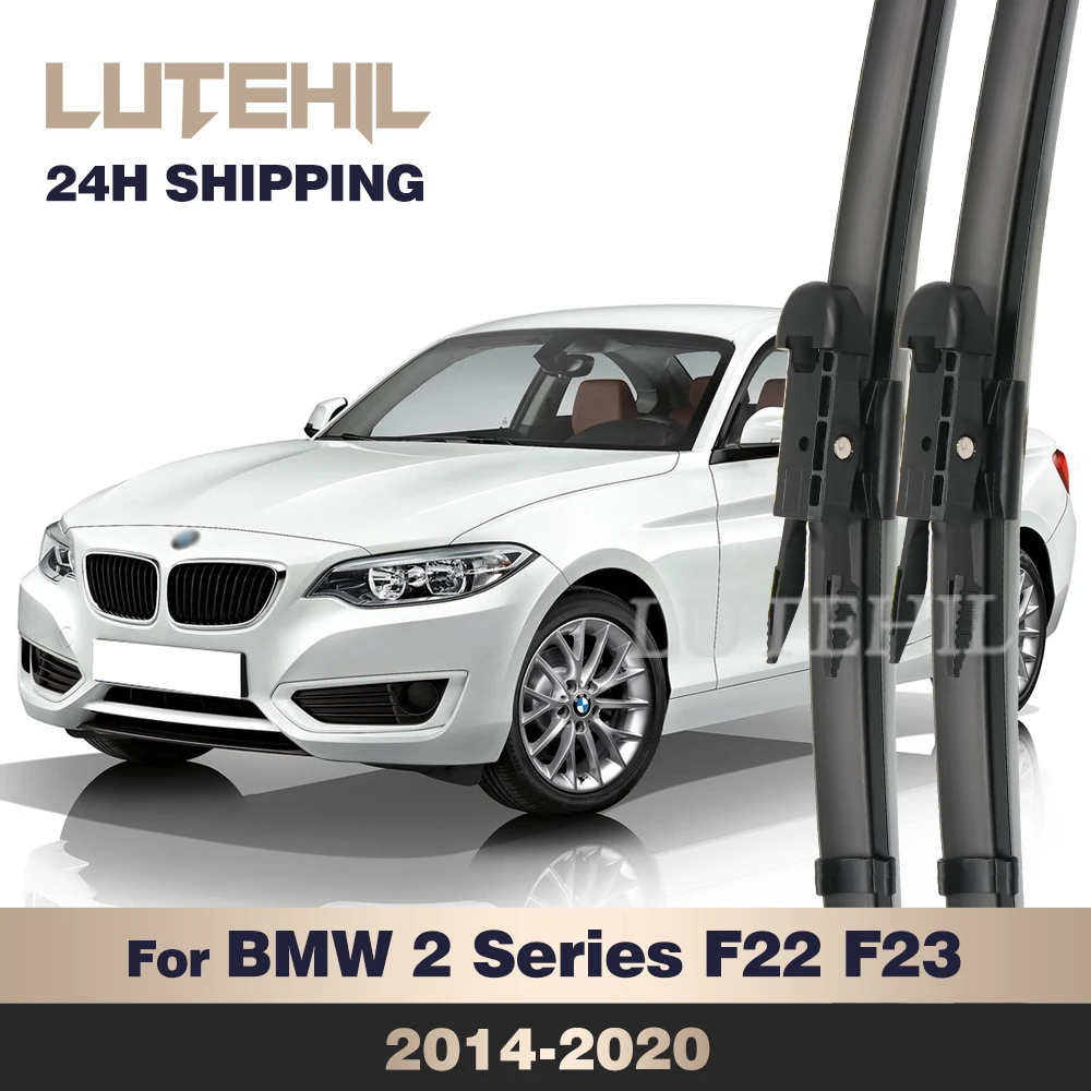 

Wiper Front Windscreen Wiper Blades For BMW 2 Series F22 F23 218i 220i 228i 230i M235i M240i 218d 220d 225d 22"+18"