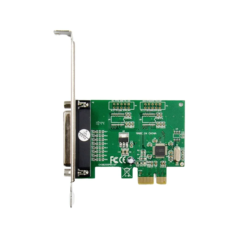 

EDT-2X Controller Card ST38 Pcie X1 CH382L DB-25 Pin Industrial For LTP Print Terminal Multi-Function