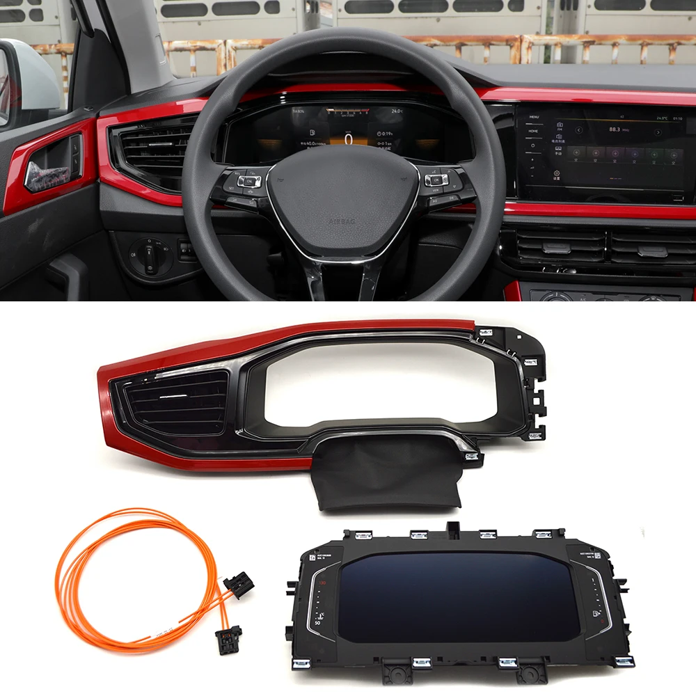 Suitable For New POLO Virtual Cockpit LCD Instrument And Frame 22D 920 790 22D920790