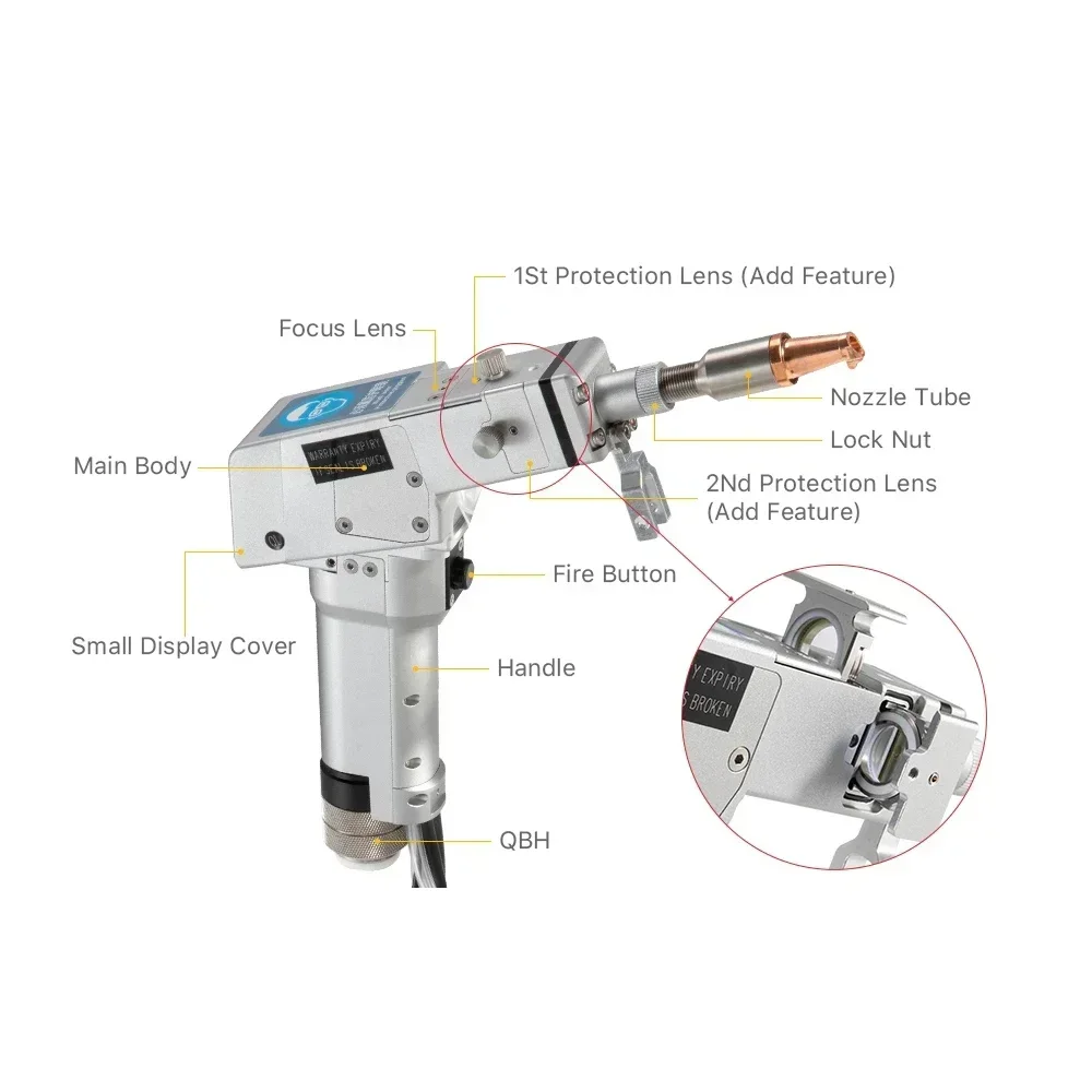 

Laser Welding Machine Weld Head Welding Gun