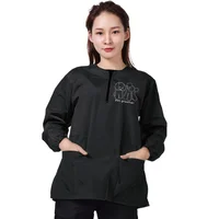Ropa de aseo para perros de manga larga, bata de estilo impermeable y transpirable, uniformes de tienda para mascotas, uniforme de trabajo de esteticista para mascotas