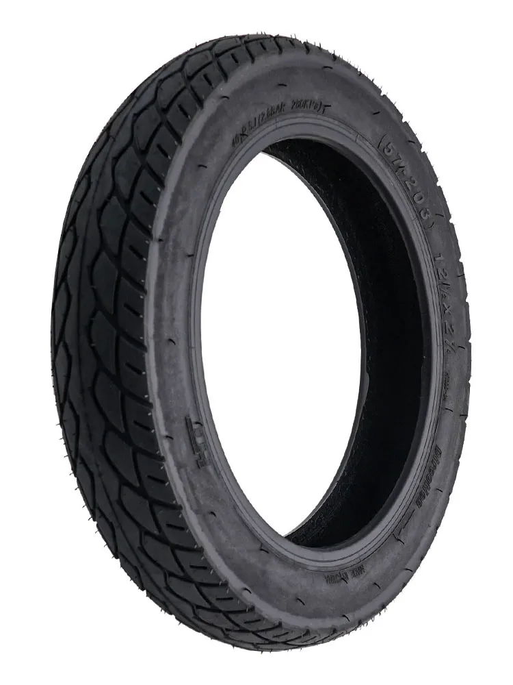 

12 Inch Tubeless Tyre for Electric Scooters and E Bikes Model 12/2x2/4(62203) Rubber Material for Optimal Performance