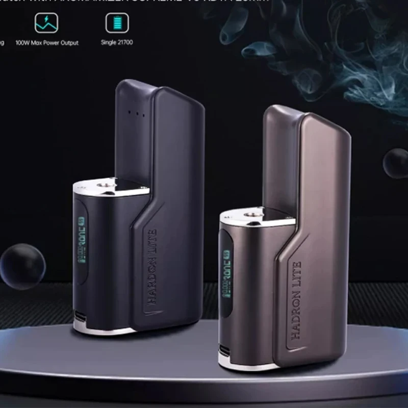 Original Steam Crave Hadron Lite SBS Mod 100W Box Mod By 18650 20700 21700 Battery Fit Aromamizer Supreme V3 RDTA Tank Atomizer