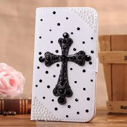 Leather wallet case for Samsung Galaxy S6 S7 edge S8 S9 Plus Note8 9 10 plus