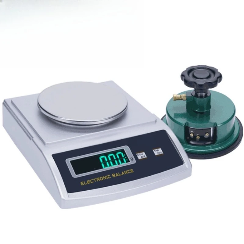 Fabric Weight Testing Kit Electronic Balance Disc Sampler Textile Weighing Scale 0.01g Precision