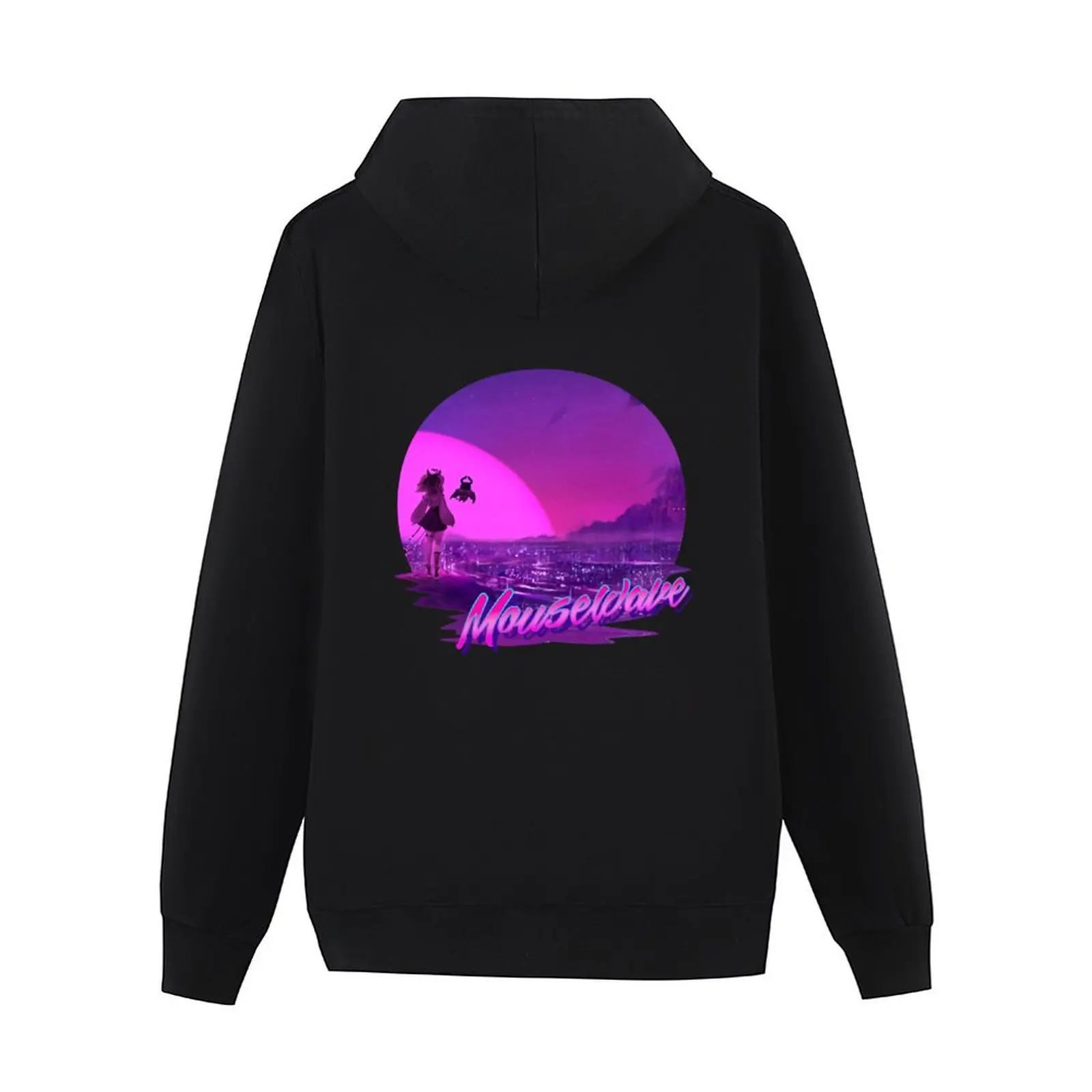 Mousewave - Ironmouse Synthwave Hoodie anime clothing autumn new products autumn jacket men mens clothes hoodies for men