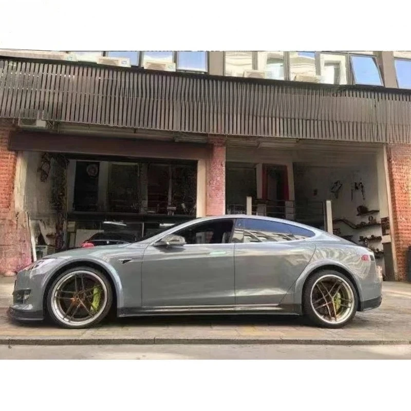 Premium Car Accessories  RZ-Style Widebody Kit - Full Set With Wide Fenders, Real Carbon Fiber Durable