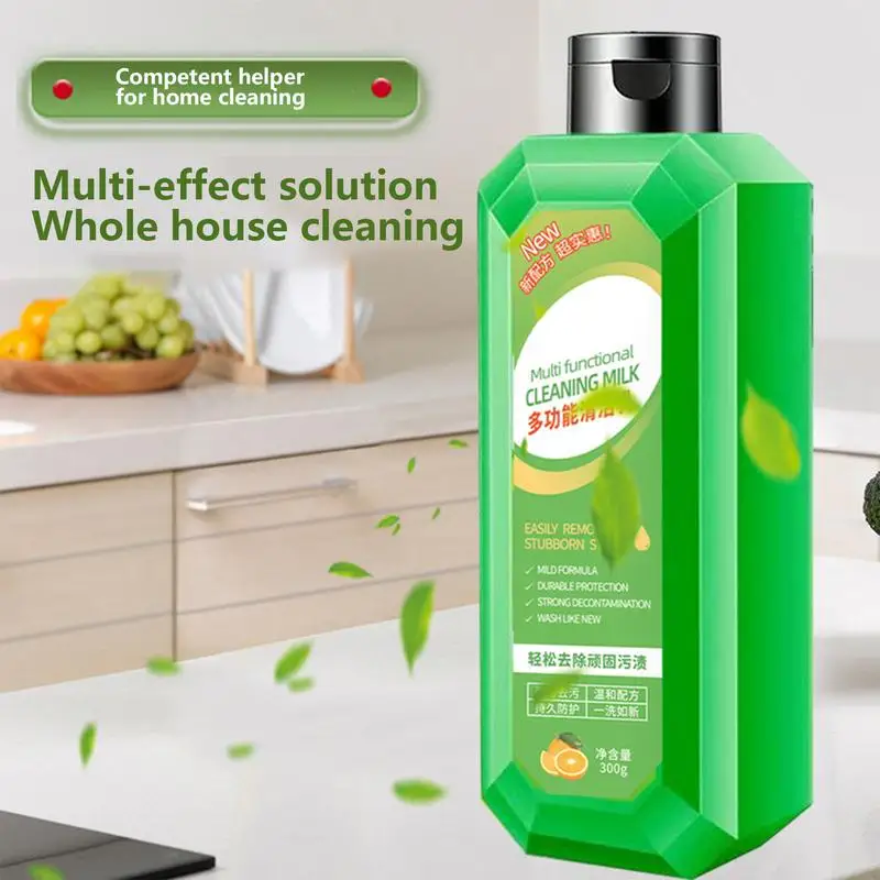 Multi Surface Cleaner 300G Multifunctional Powerful Cleaning Solution Deep Cleaning Professional Cleaning Supplies Household