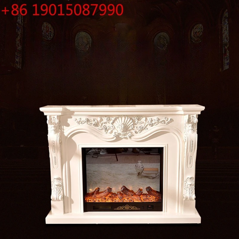 

American electric fireplace embedded, European decorative simulation flame fireplace heater