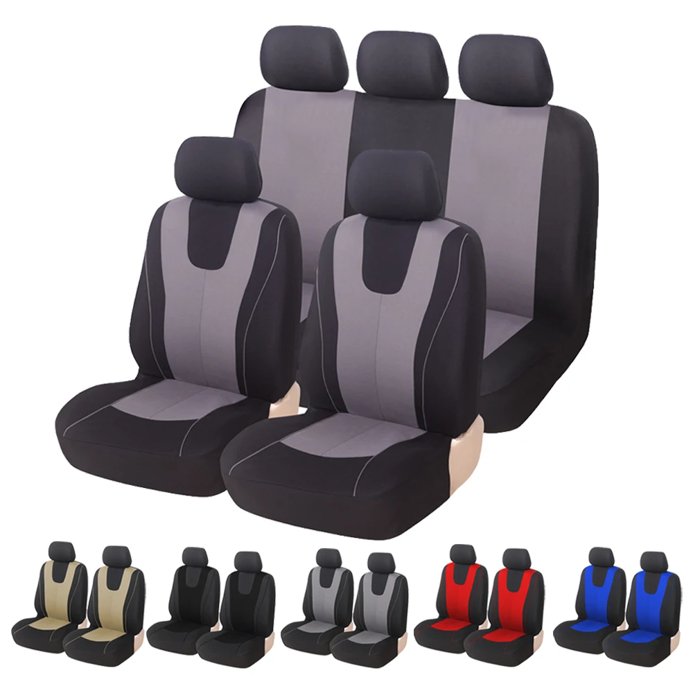 For Subaru Forester Outback Legacy XV Wrx sti WRX Impreza BRZ Tribeca Chair Seat Pad Fabric Car Seat Protector Covers Interior