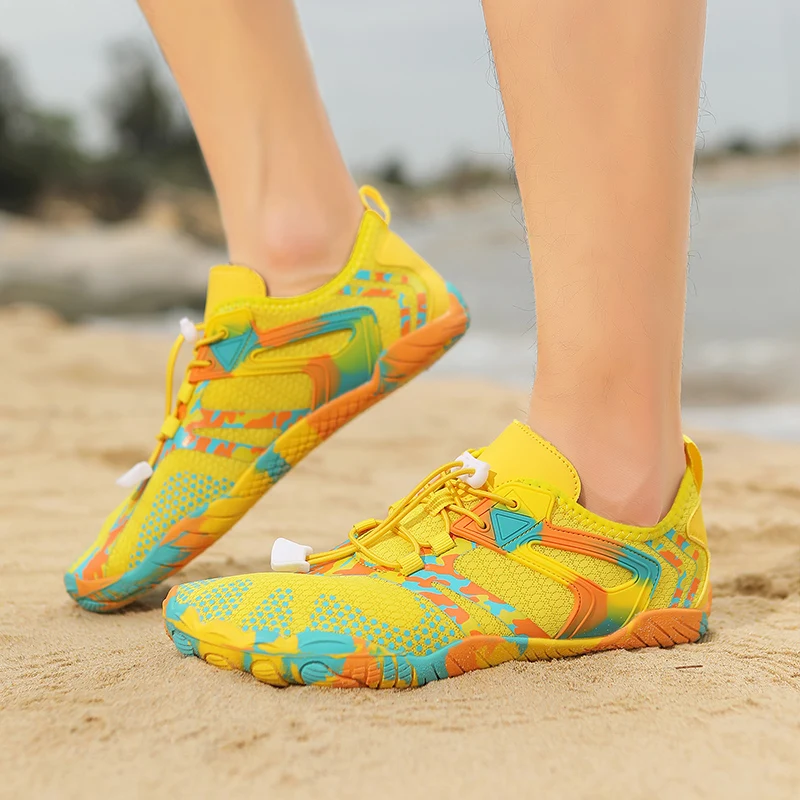 

Quick Dry Aqua Shoes for Men Women Barefoot Beach Water Shoes Lightweight Breathable Swimming Fitness Shoes Sneakers Unisex