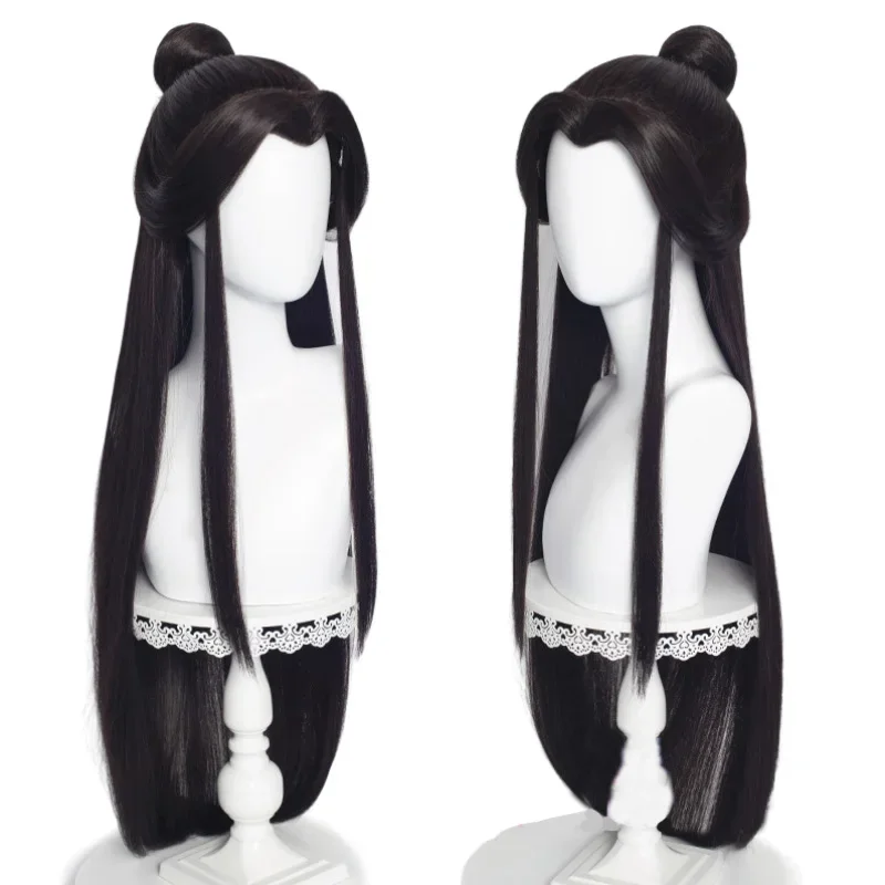 วิกชุดคอสเพลย์ผู้หญิงอานิเมะ Tian Ci Fu Xie Lian หมวกไม้ไผ่ชุด Hanfu ชุด Xie Lian คอสตูมฮาโลวีน