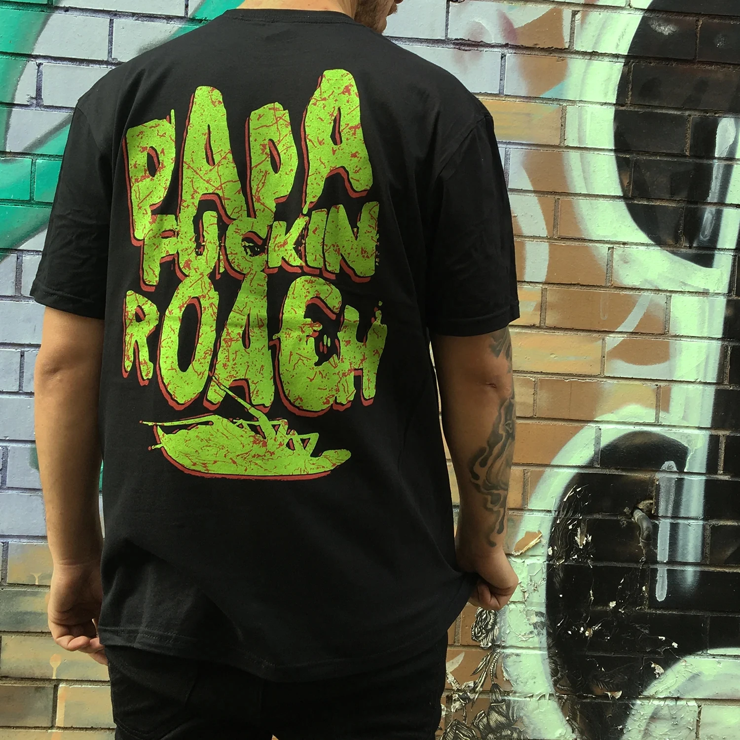 Hot Limited 2026 Papa Roach Band Printed Cotton T-shirt Men's Summer Casual Top Short Sleeve Classic Male Women Tee Unisex