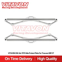 VITAVON CNC Alu 7075 Piastra di protezione laterale per Traxxas UDR 1/7