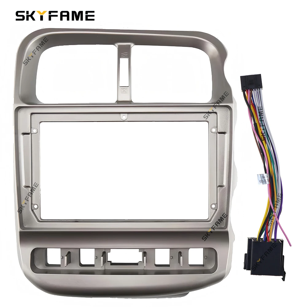 SKYFAME Car Frame Fascia Adapter Decoder Android Radio Dash Fitting Panel Kit For KIA Bongo