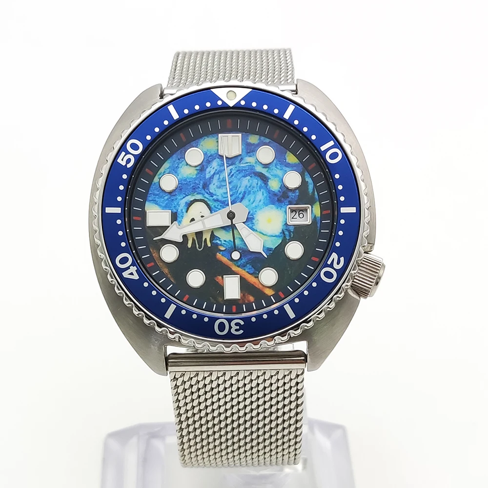 Nuevo reloj mecánico automático de negocios para hombre, movimiento NH35, esfera estéril luminosa superbrillante, reloj resistente al agua de acero inoxidable