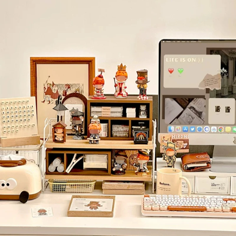 Estante de escritorio flotante para exhibición y almacenamiento de artículos diversos, CD y especias, organizador de escritorio, artículos para el hogar, liquidación