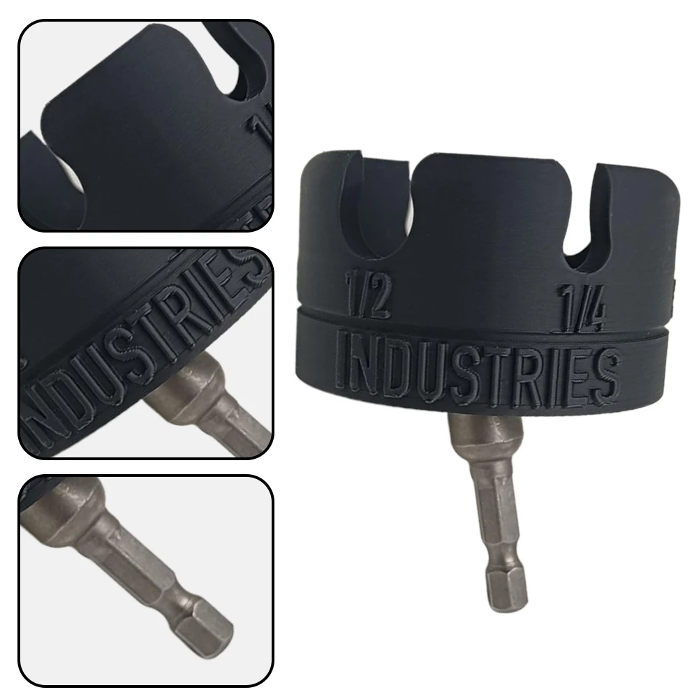 

Nut Zip Drill Attachment Wear Resist Slotted Wing Nut Spinning Drive Kit Hex Shank Nut Driver Extractor Wrenches Tool Set