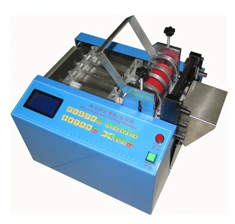 Micro computer elastic band Nylon tape cutter woven metal zipper cutting machine automatic nylon rope cutting machine