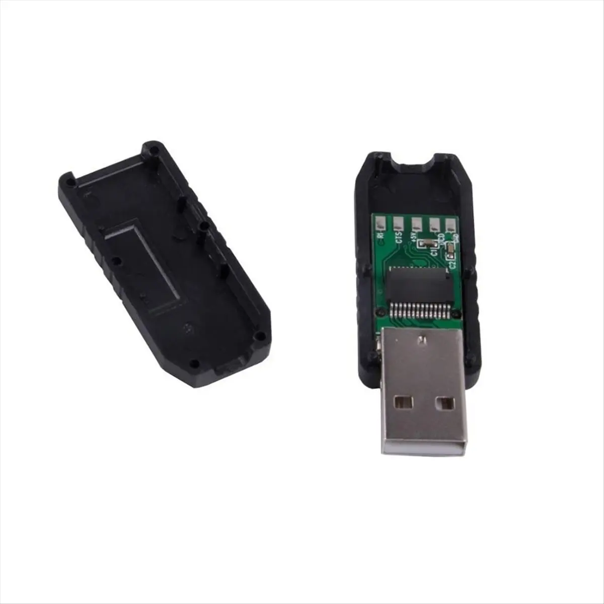 A64K F-T-D-I USB RS232 Serial Converter Module-USB Plug Adapter Board PCB Serial Converter Module Connector Support for Win10
