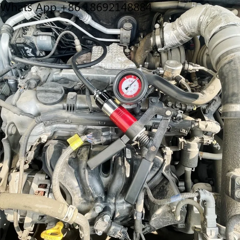 Turbocharger Wastegate Pressure Test Tool Precision Mechanical Gauge Pressurizing Maintenance Equipment