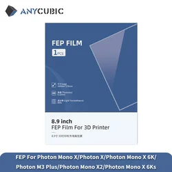ANYCUBIC FEP Film For Photon Mono X Photon X Photon Mono X 6K Photon Mono X 6KS Photon M3 Plus Photon Mono X2 3D Printer