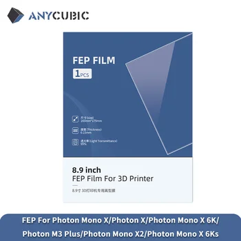 Película ANYCUBIC FEP para Photon Mono X Photon X Photon Mono X 6K Photon Mono X 6KS Photon M3 Plus Photon Mono X2 impresora 3D