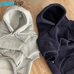 Sudaderas con capucha de lana para perros, ropa para perros pequeños y medianos, ropa para cachorros, ropa cálida para perros Yorkshire Chihuahua, accesorios para perros