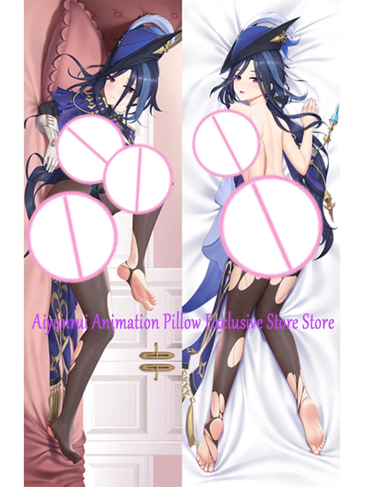 

Anime Dakimakura Pillow Case Clorinde Sexy and Busty Beautiful Girl Double-Sided Halloween Decoration