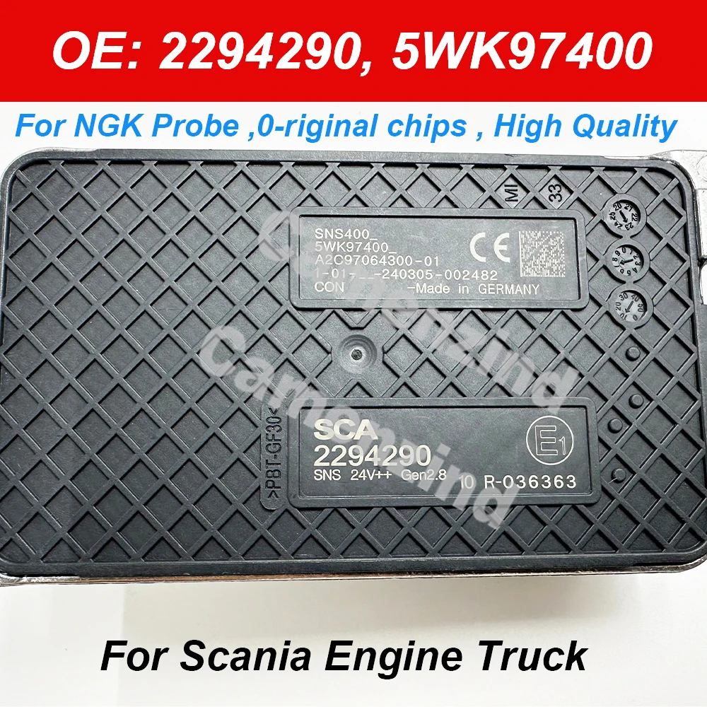 

2294290 5WK97400 2064768 2247380 2296800 для NGK Probe, азото-кислородный датчик NOX для грузовика с двигателем Scania
