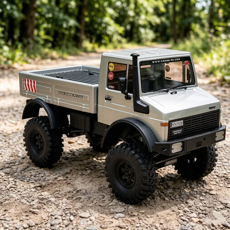 Hot 1/10 CROSSRC EMO NT4 Remote Control Simulation Unimog Climbing Off-Road Vehicle Electric RC Two-Speed Waterproof Model Car