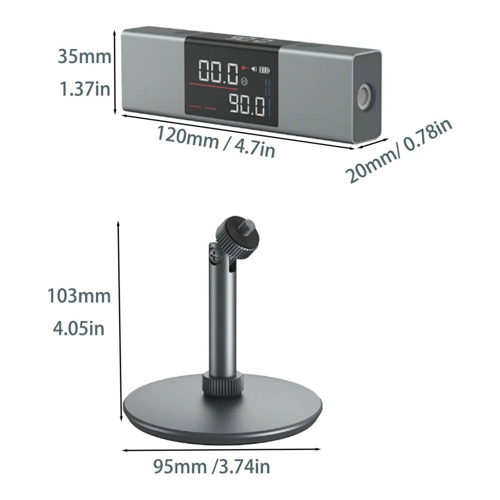 Xiaomi DUKA LI1 Laser Level Laser Protractor Digital Inclinometer Double-sided HD LED Screen High-precision Measurement Tools