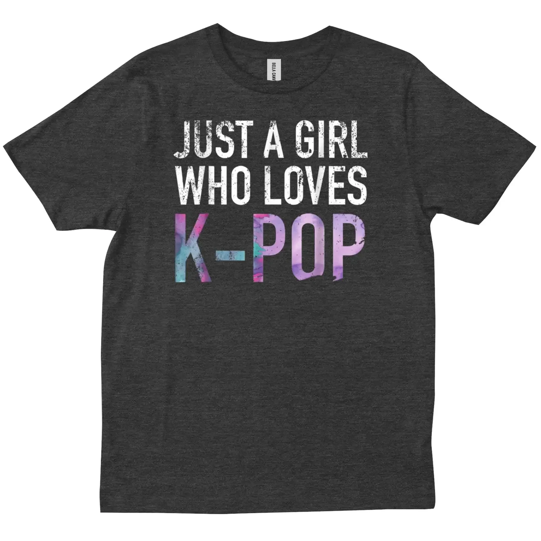 Just A Girl Who Loves K Pop Funny Gift KPop Gifts K Pop Gifts T shirt