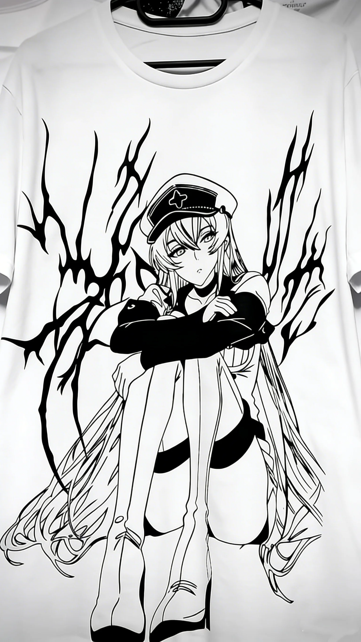 Camiseta informal de edición especial Esdeath Akame Ga Kill, mercancía Bandai IP, Cosplay para niños/adultos, novedad de 2026