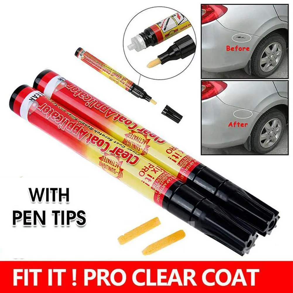 Car Scratch Repair Remover Pen Car-styling Portable Fix It Pro Clear Coat Applicator Tool Portable Universal Auto Paint Pen